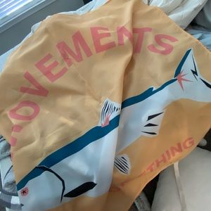 Movements Band Feel Something Wall Flag Rare Orange Trout Design